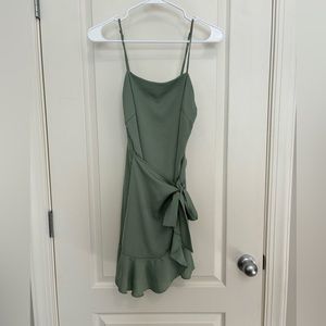 Small green Altar’d State dress